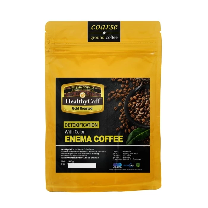 Kopi Enema Healthycaff Gold Roast 500gr Kopi Light Roast LR