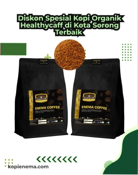 Diskon Spesial Kopi Organik Healthycaff di Kota Sorong Terbaik