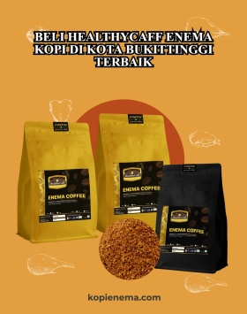 Beli Healthycaff Enema Kopi di Kota Bukittinggi Terbaik