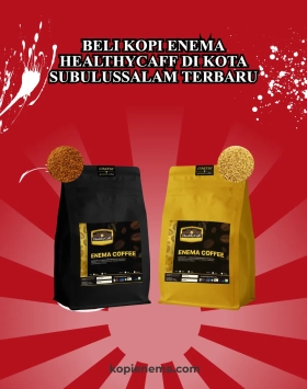 Beli Kopi Enema Healthycaff di Kota Subulussalam Terbaru