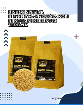 Diskon Spesial Healthycaff Enema Kopi di Kota Bukittinggi Terbaik