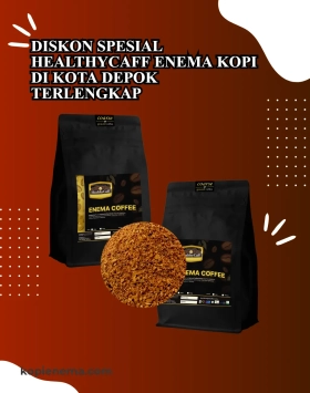 Diskon Spesial Healthycaff Enema Kopi di Kota Depok Terlengkap