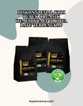 Diskon Spesial Kopi Bubuk Organik Healthycaff di Kota Batu Terlengkap