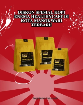 Diskon Spesial Kopi Enema Healthycaff di Kota Manokwari Terbaru