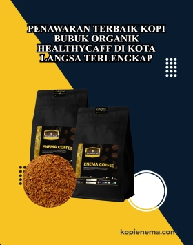 Penawaran Terbaik Kopi Bubuk Organik Healthycaff di Kota Langsa Terlengkap