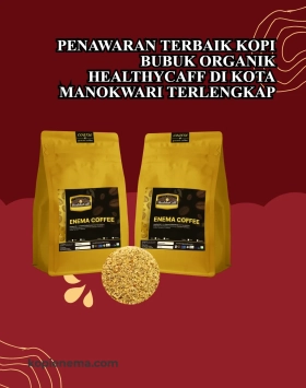 Penawaran Terbaik Kopi Bubuk Organik Healthycaff di Kota Manokwari Terlengkap