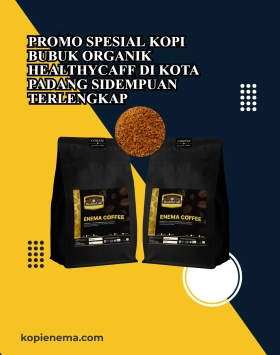 Promo Spesial Kopi Bubuk Organik Healthycaff di Kota Padang Sidempuan Terlengkap