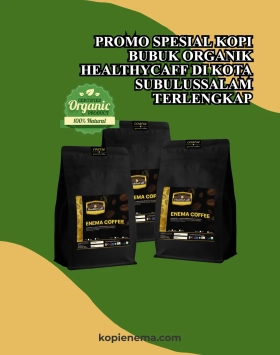 Promo Spesial Kopi Bubuk Organik Healthycaff di Kota Subulussalam Terlengkap