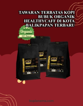 Tawaran Terbatas Kopi Bubuk Organik Healthycaff di Kota Balikpapan Terbaru