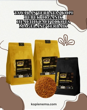 Tawaran Terbatas Kopi Bubuk Organik Healthycaff di Kota Magelang Terbaik