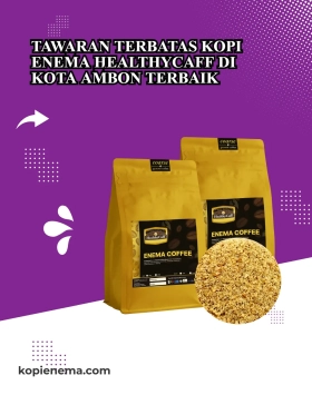 Tawaran Terbatas Kopi Enema Healthycaff di Kota Ambon Terbaik