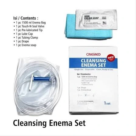Cleansing Enema Set Onemed - Alat Enema Kopi