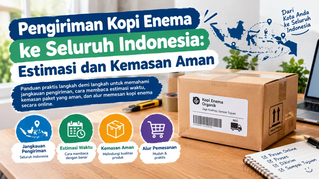 Pengiriman Kopi Enema Ke Seluruh Indonesia Estimasi Dan Kemasan Aman