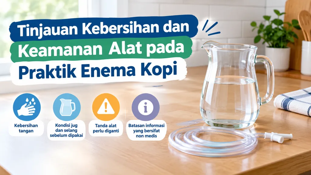 Tinjauan Kebersihan Dan Keamanan Alat Pada Praktik Enema Kopi